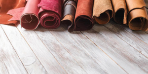 What types of leather are there?  Is the leather all real leather?