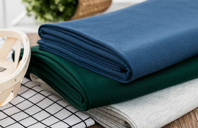 What are the more common types of textile fabrics?